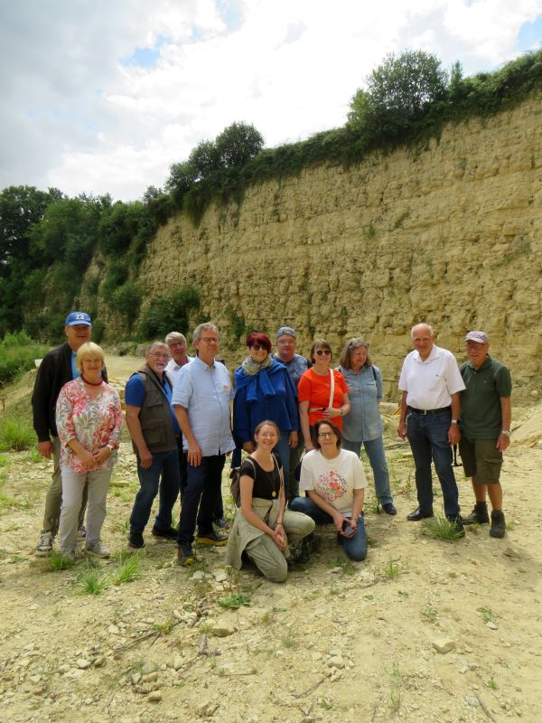 Die Exkursionsgruppe