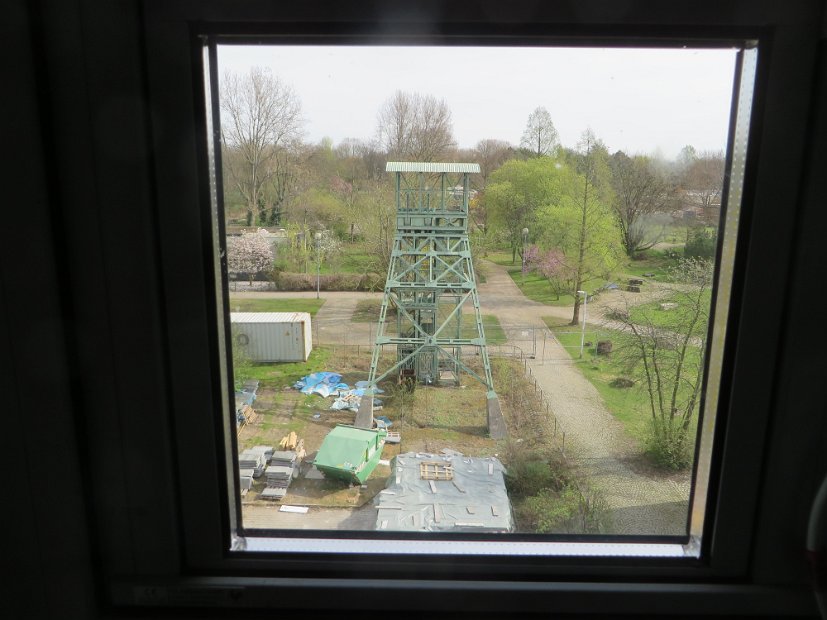 Ausblick auf den Förderturm